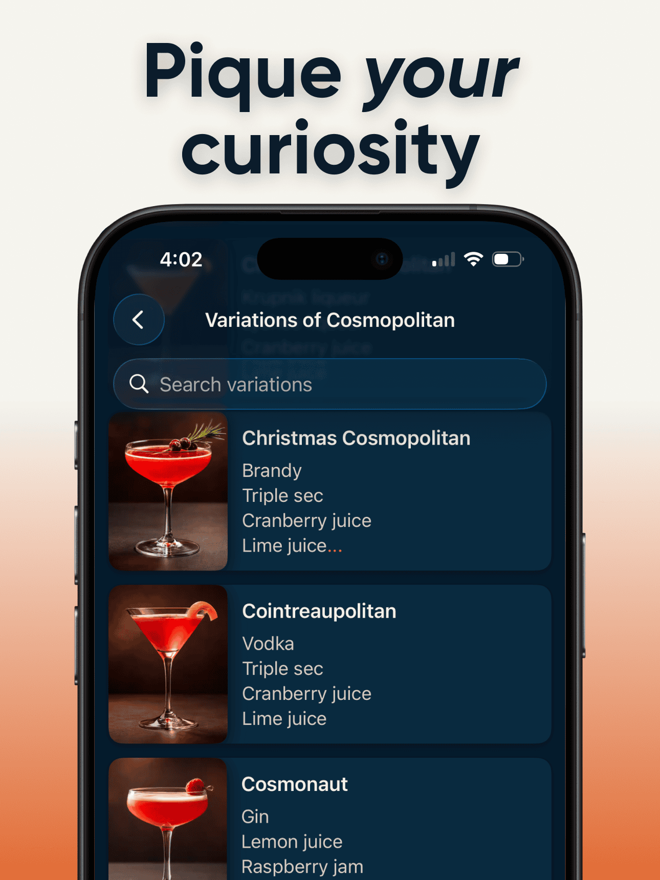 BarKeeper app preview