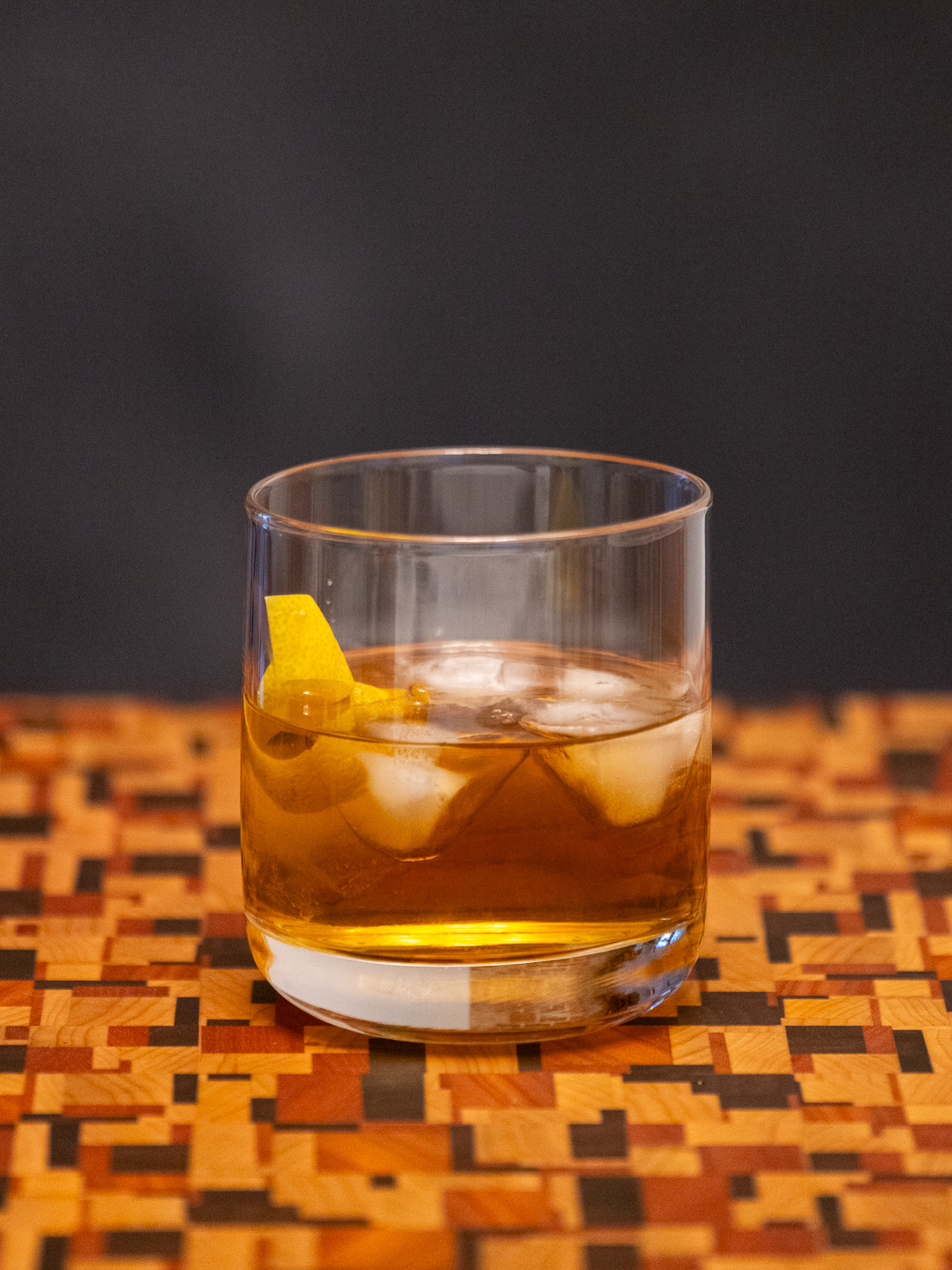The Vieux Carré cocktail in an old fashioned glass